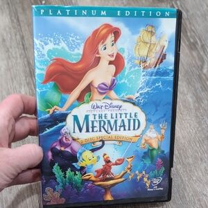 Disney The Little Mermaid Platinum Edition DVD - Blue and Red